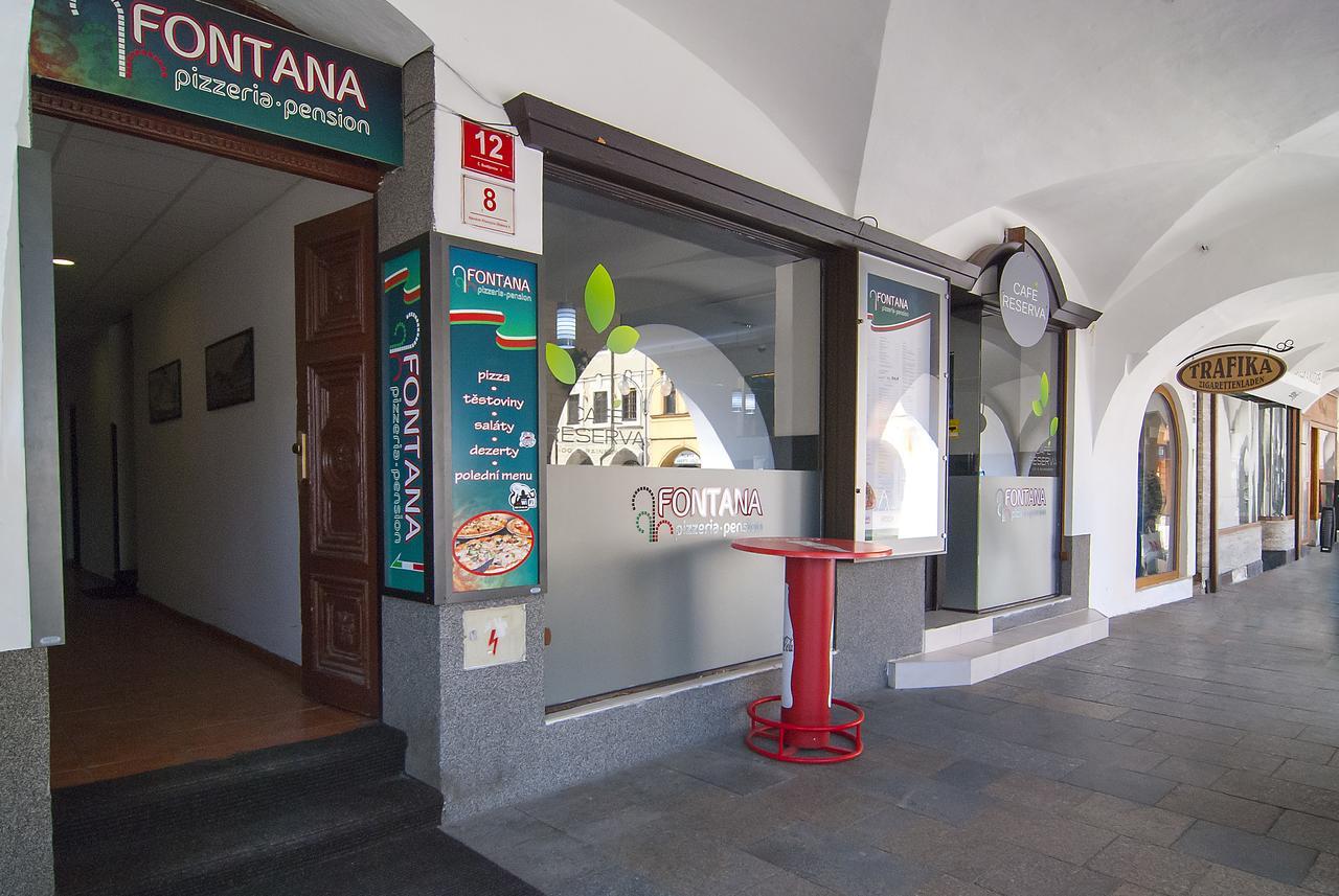 Fontana Pizzeria - Pension Ceske Budejovice Ngoại thất bức ảnh